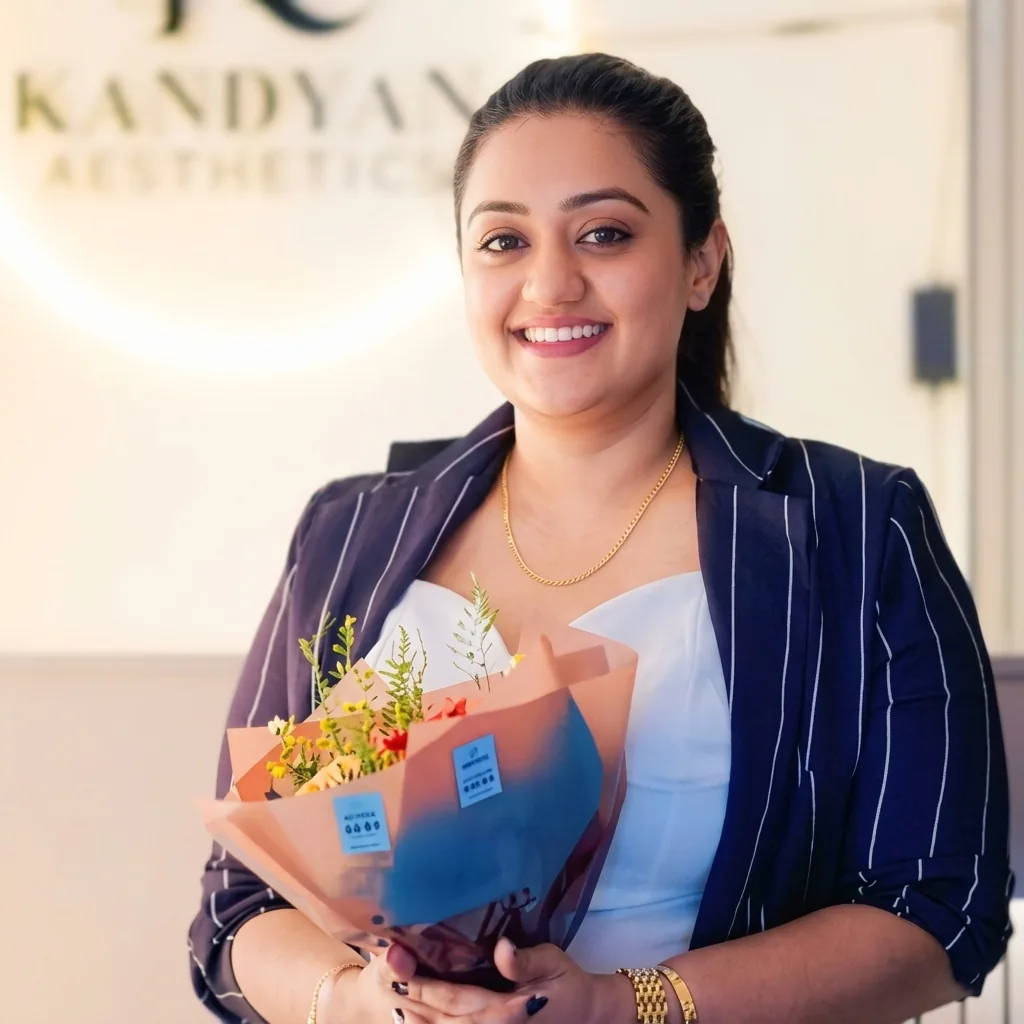 Oshadhi Padeniya, founder of Kandyan Aesthetics