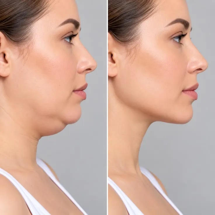 Double Chin at Kandyan Aesthetics in Kandy and Kadawatha, Sri Lanka