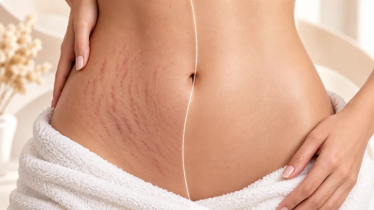 Additional skin-correction treatments including stretch mark and wart removal at Kandyan Aesthetics, Sri Lanka